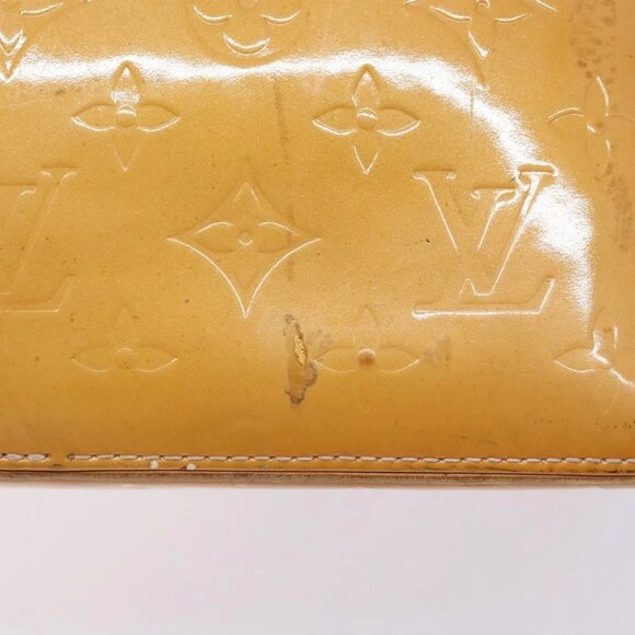 LOUIS VUITTON Monogram Vernis Houston Bag Marshmallow Pink LV Auth - Picture 13 of 16